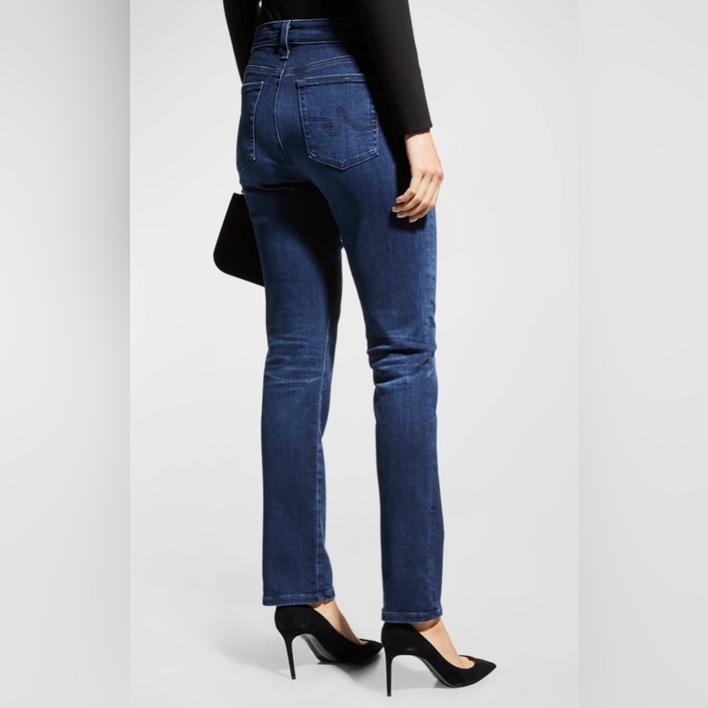 NWT AG Adriano Goldschmied High-Rise Straight Leg Jeans